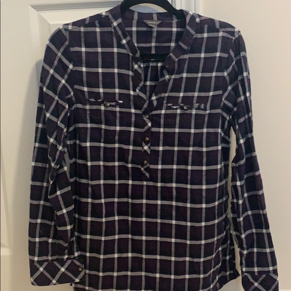 Purple flannel
